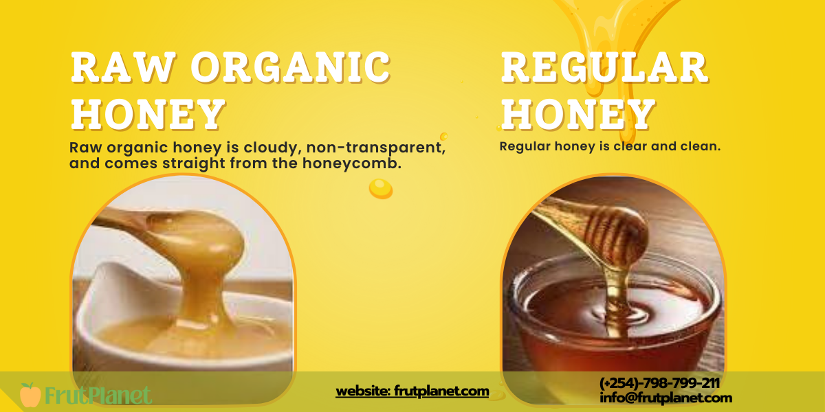 Raw Organic Honey Vs. Regular Honey