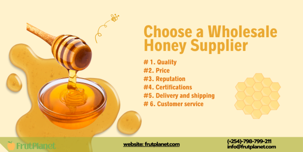 wholesale honey supplier