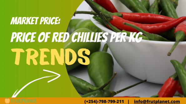 Price Of Red Chillies Per Kg poster