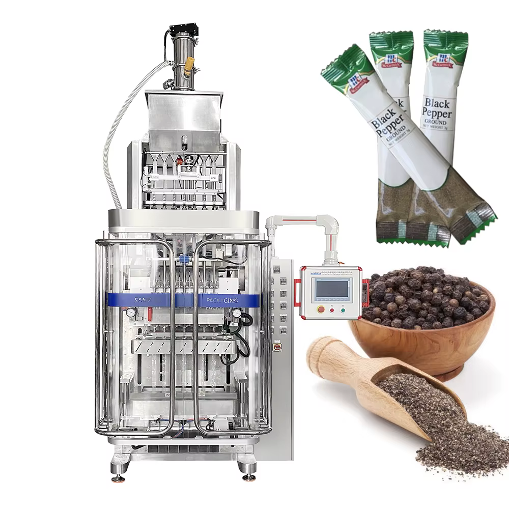 Commercial bulk oregano processing packaging showing wholesale dried oregano in large quantities for food industry buyers