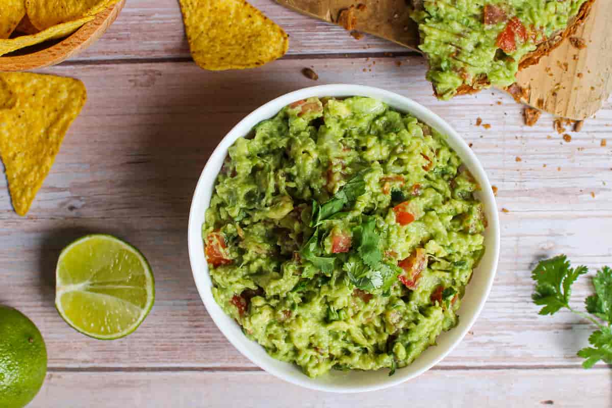Fresh guacamole in European restaurant showing market growth and consumer demand