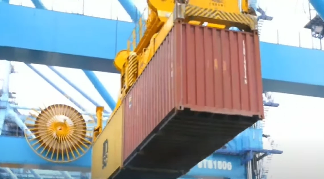 Shipping containers loaded with bulk macadamia nuts at Mombasa port Kenya ready for international export showing professional packaging cold storage logistics and proper documentation for seamless customs clearance to global markets